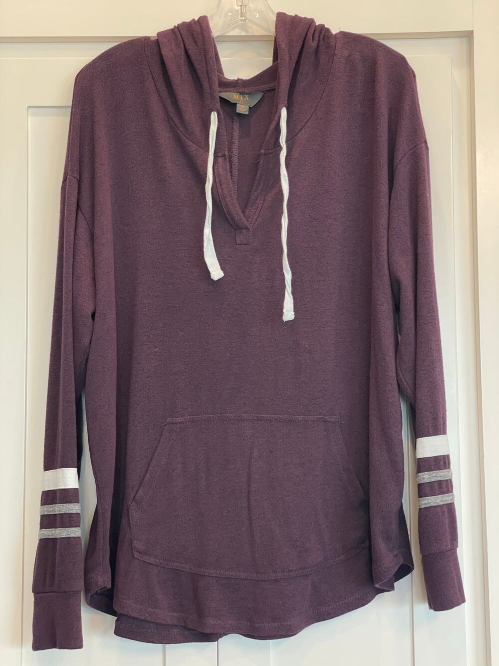 MIX by 41Hawthorn purple maroon hoodie XL